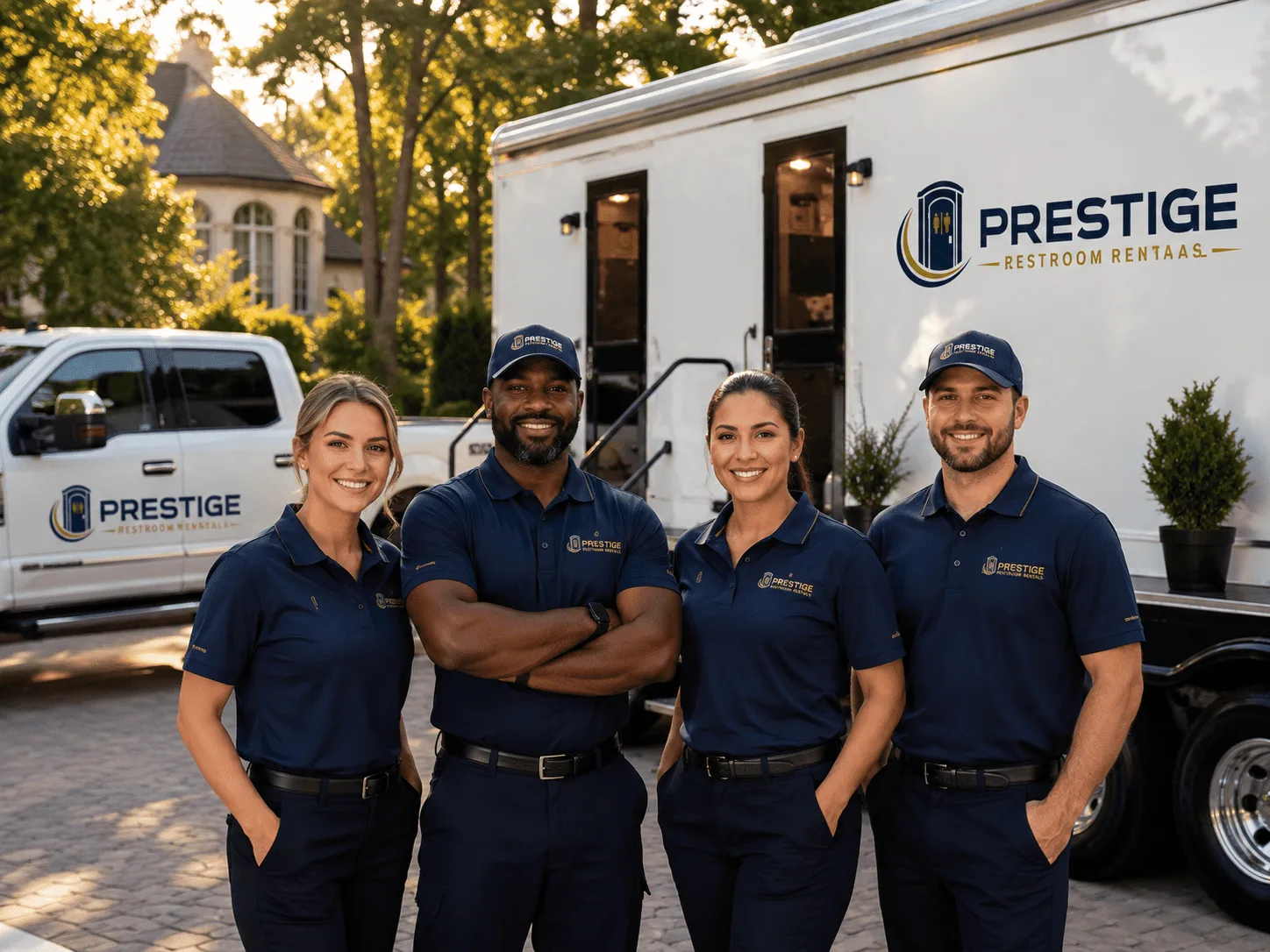 Trusted Luxury Portable Restrooms company in Steedman, MO